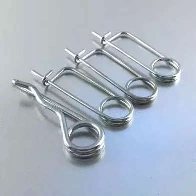 강철 브로치 모양 코터 안전핀 스프링 핀